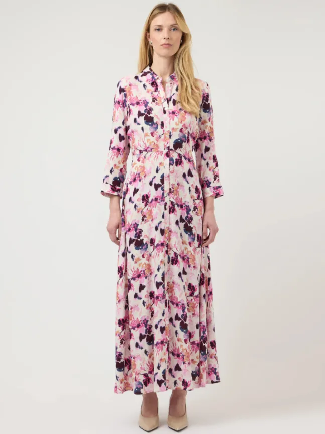 Savanna Long Shirt Dress Pristine Lynn