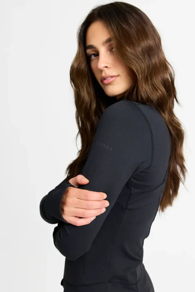 Sculptluxe® Zip Jacket Mineral Black