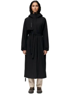 Åse Insulated Coat Black