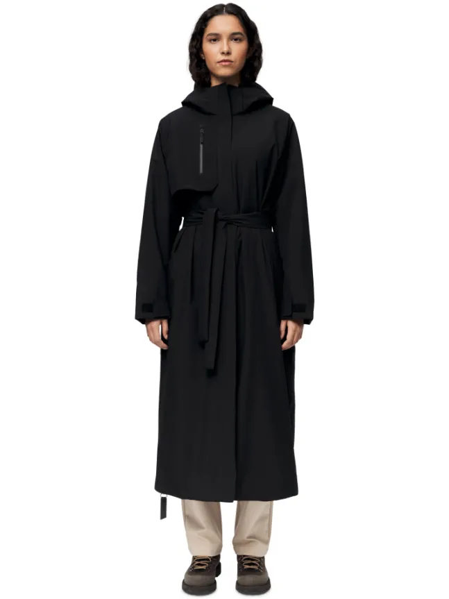 Åse Insulated Coat Black