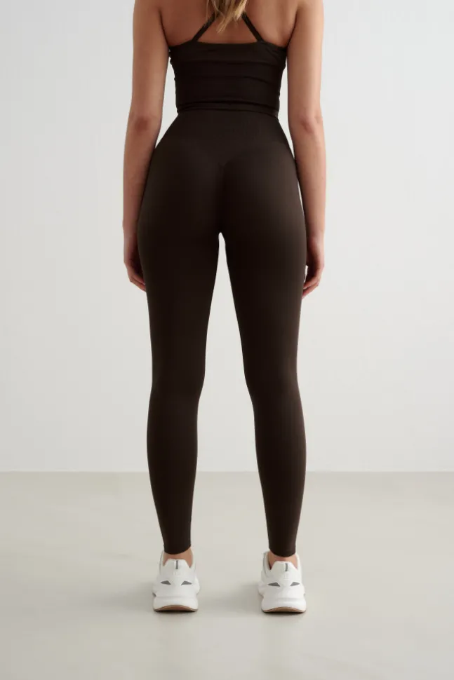 Shape Seamless Tights Chocolate