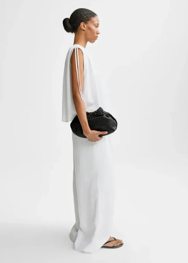 Sharon Linen Trouser White