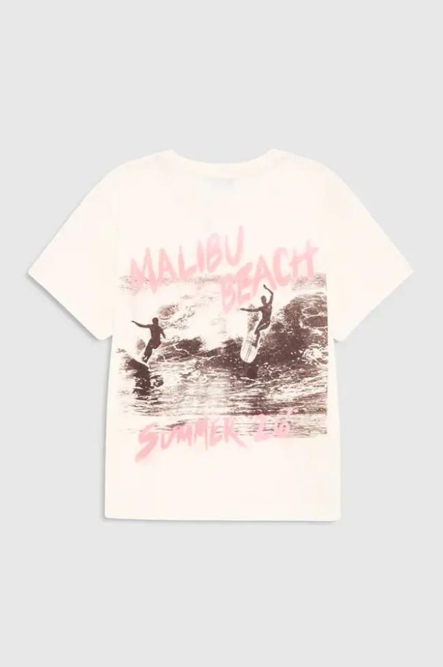 Shelley Tee Surfer Washed Buttercream