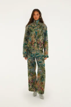Short Jacquard Petricor Jacket Multicolor