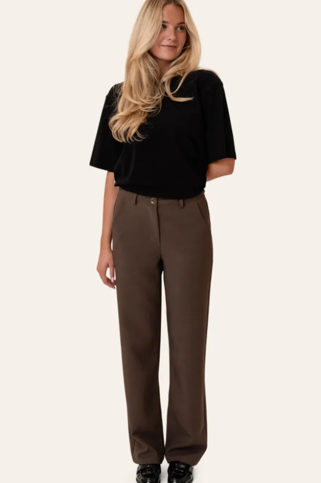 Signatureic Pants Dark Brown