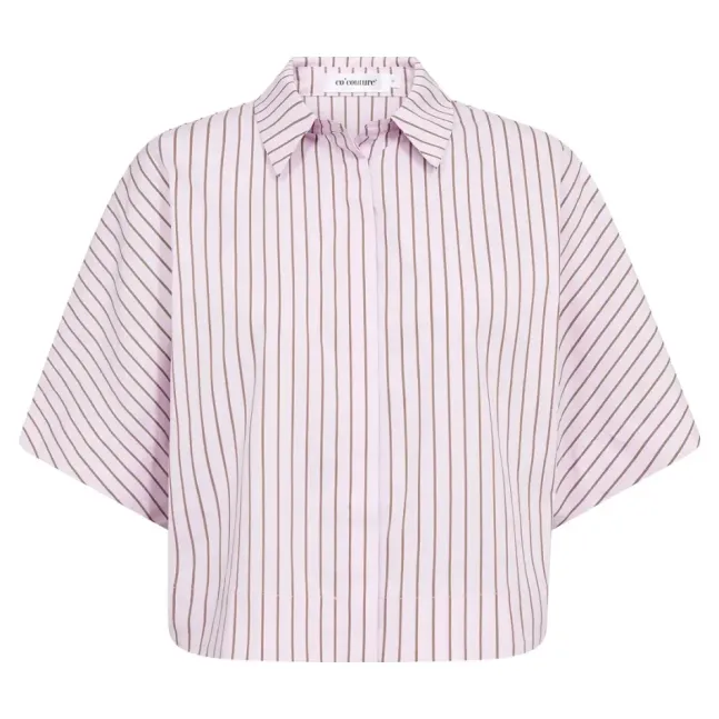 Sigrid Stripe SS Shirt Rosebloom