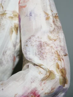 Silfi Vintage Flower Dress Offwhite