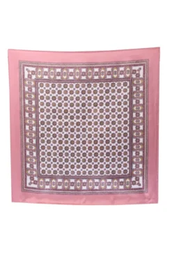 Silk Scarf Blush Paisley
