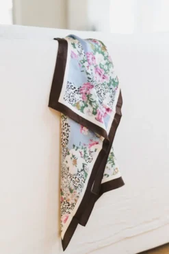 Silk Scarf Wild Bloom