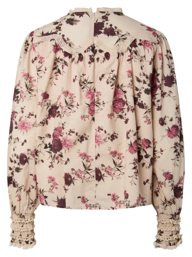 Sille LS Top Birch Sille Print