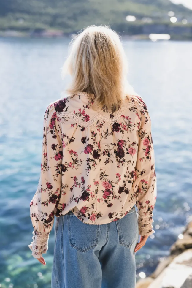 Sille LS Top Birch Sille Print