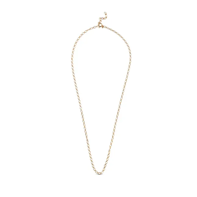 Simple Charm Necklace Gold
