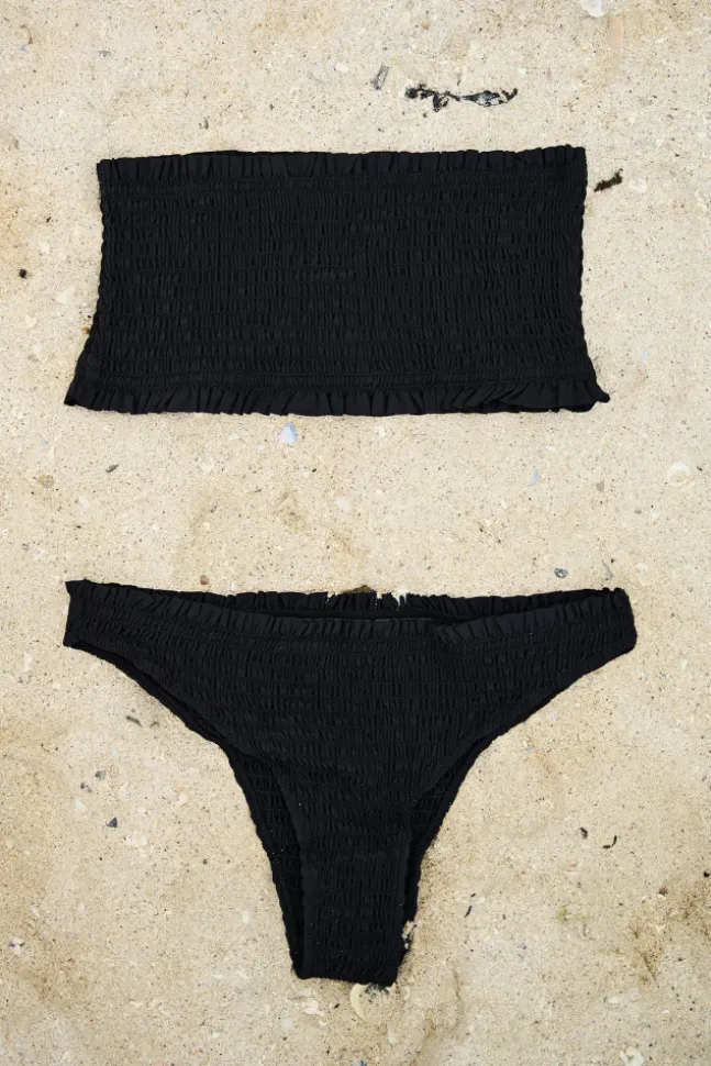 Skin Lobster Bikini Top Black