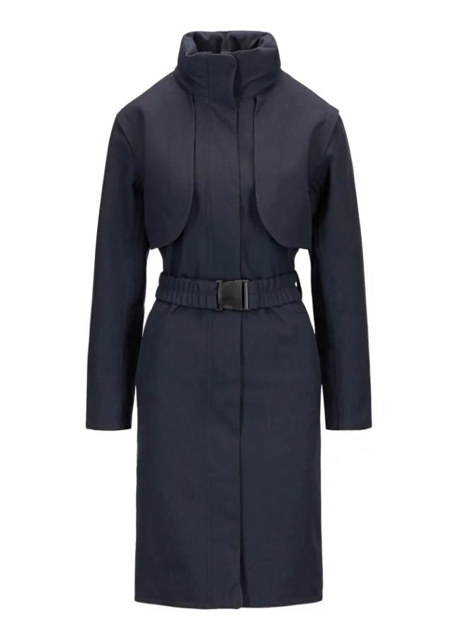 Skyet Coat Dark Navy