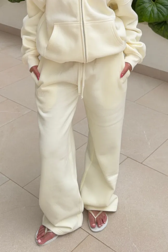 SÒL Wide Leg Joggers Citrus