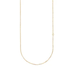 Small Number Necklace Gold - 50L - 9