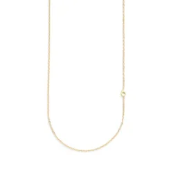 Small Number Necklace Gold - 40L - 6