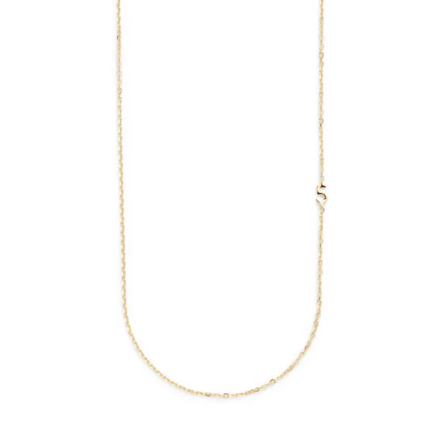 Small Number Necklace Gold - 50L - 5