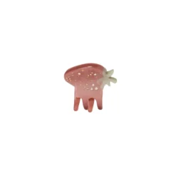 Small Strawberry Hairclaw Cranberry