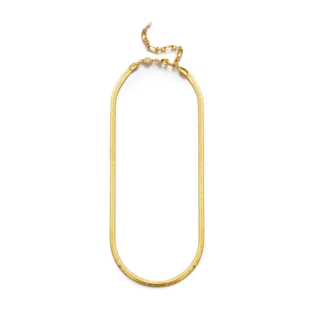 Snake Charmer Necklace Gold