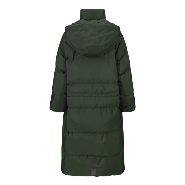 Snøfall Coat Rosin Dark Green