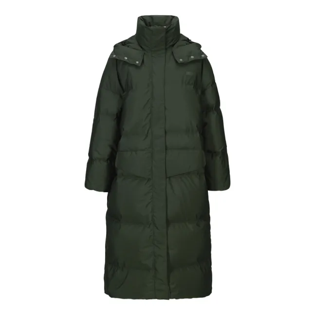Snøfall Coat Rosin Dark Green