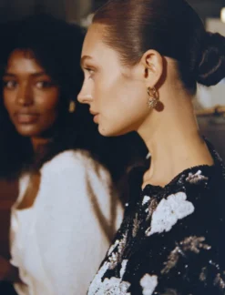 Snowball Earrings Gold