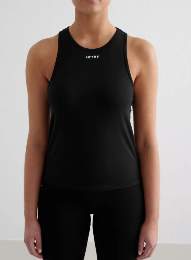 Soft Basic Singlet Black