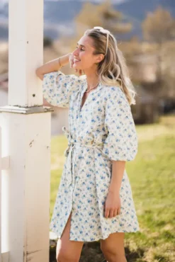 Solfried 2/4 Dress Marina Flower