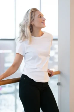 Solly Tee Solid 205 White