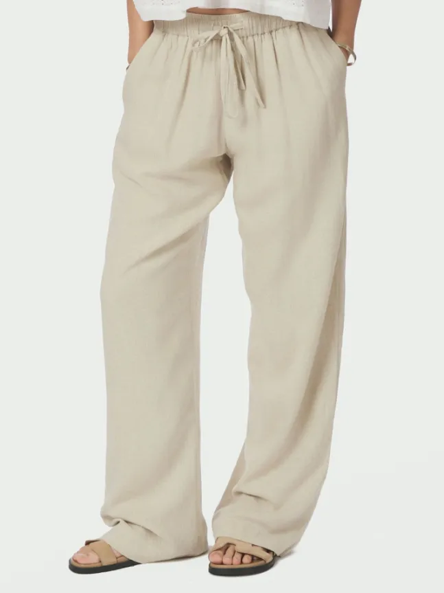 Sonar Drapy Linen Pants Natural