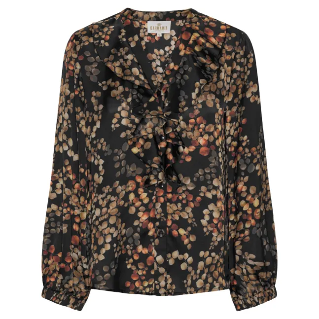 Sophia Blouse Melange Noir
