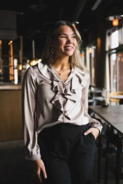 Sophia Blouse Semi Rich Shell