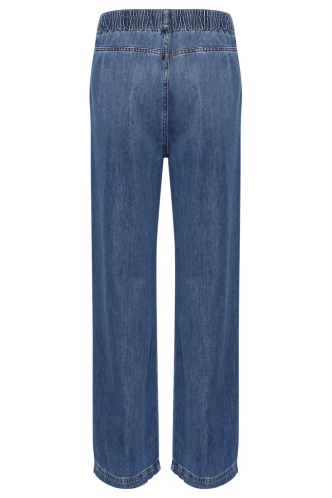 Sophina Pullon Pants Washed Denim