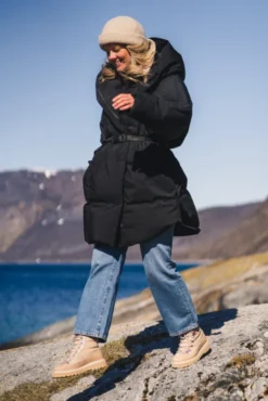 Spitsbergen Down Coat Black