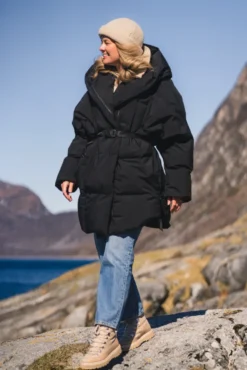 Spitsbergen Down Coat Black