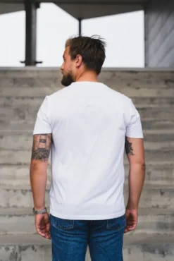 SS Patch Logo Tee White