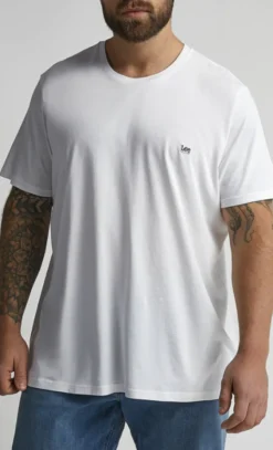 SS Patch Logo Tee White