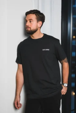 SS Relaxed Graphic Tee Washed Black