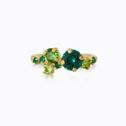 Stardust Ring Gold Green Combo