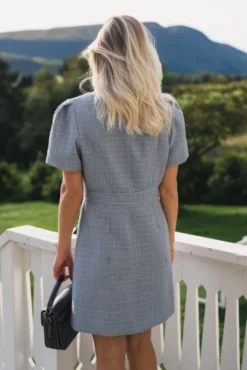 Stassie Mini Dress Blue