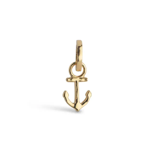 Steady Anchor Charm Gold