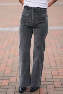 St Monica Grey Corduroy