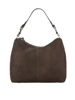 Suede Ginni Large Bag Chocolate Torte