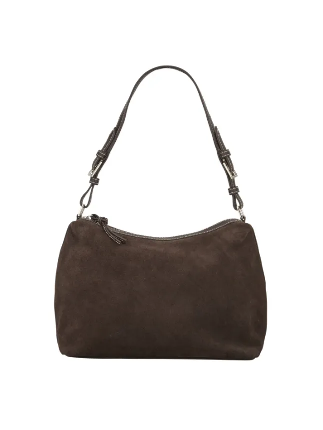 Suede Ginni Medi Bag Chocolate Torte