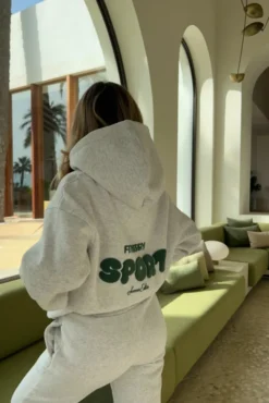Summer Edition Hoodie Tennis Green