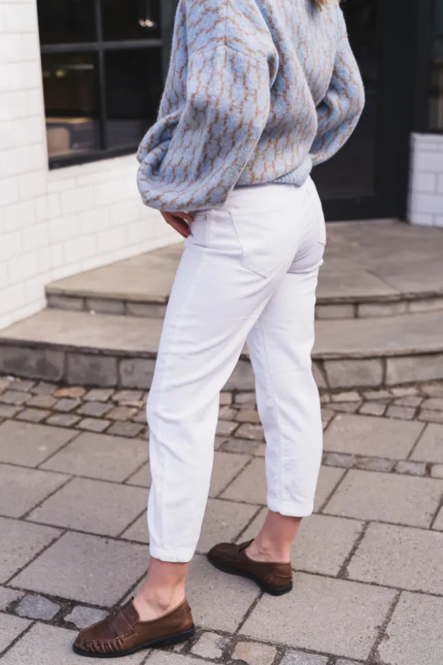 Sunny Jeans White Alyssum