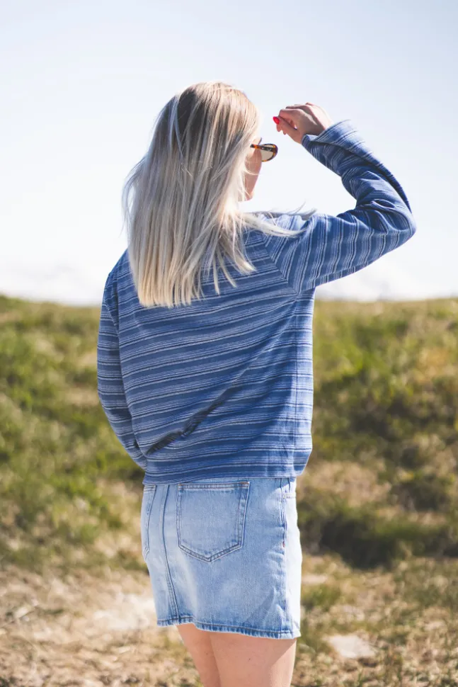 Sunny Polo Blue Stripe