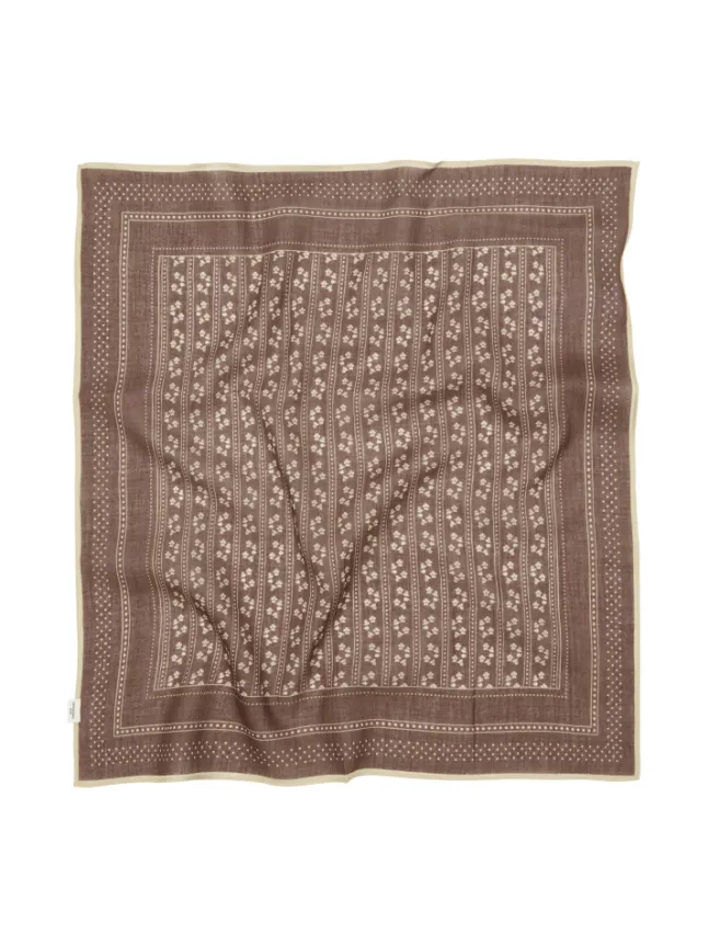 Talianna Cotta Scarf Chocolate Brown