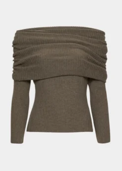 Talina Merino Top Wood
